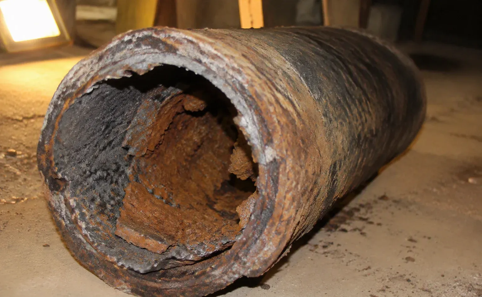 Burst pipe repair and water cleanup in a Sarasota bathroom